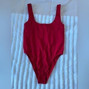a new day Red Bodysuit